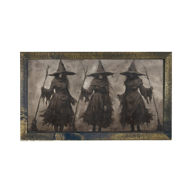 Trio of Shadow Witches - Horizontal Frame
