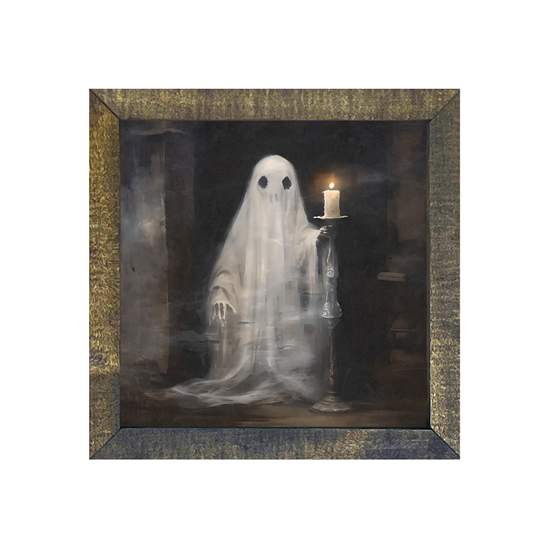 Ghost with Candle