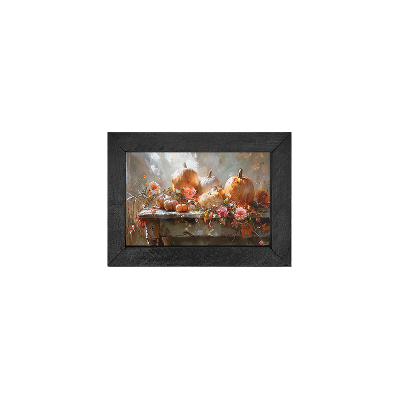Farm Table Pumpkins - Horizontal Frame