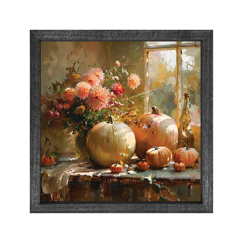 Farm Window Pumpkins