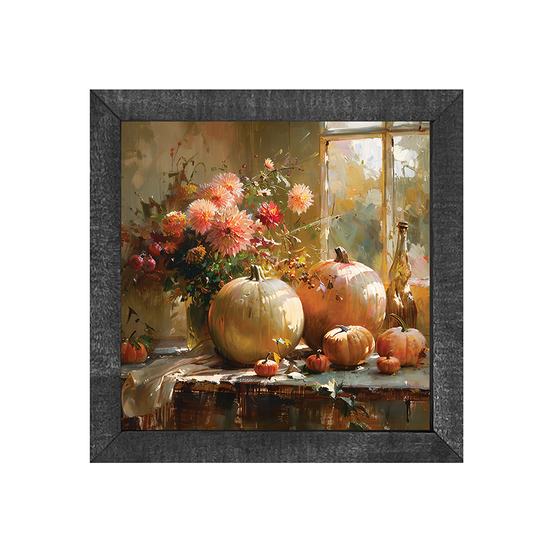 Farm Window Pumpkins