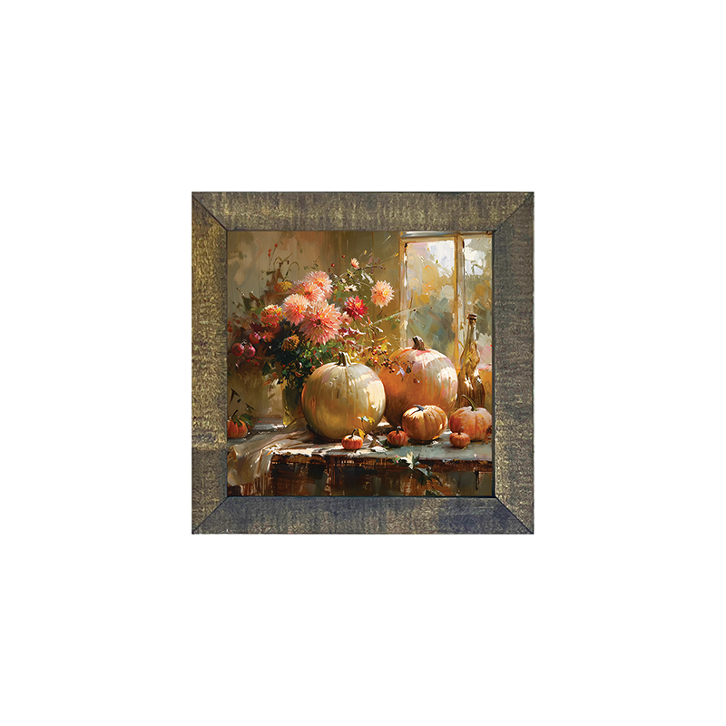 Farm Window Pumpkins