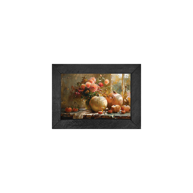 Farm Window Pumpkins - Horizontal Frame