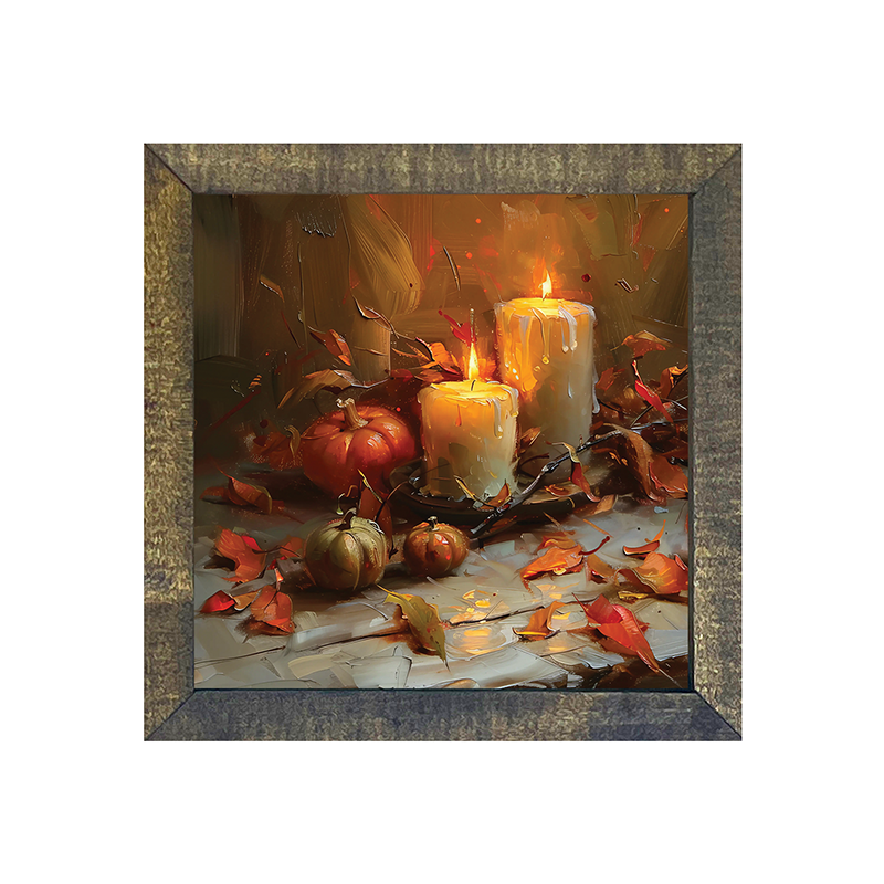 Candles and Pumpkins