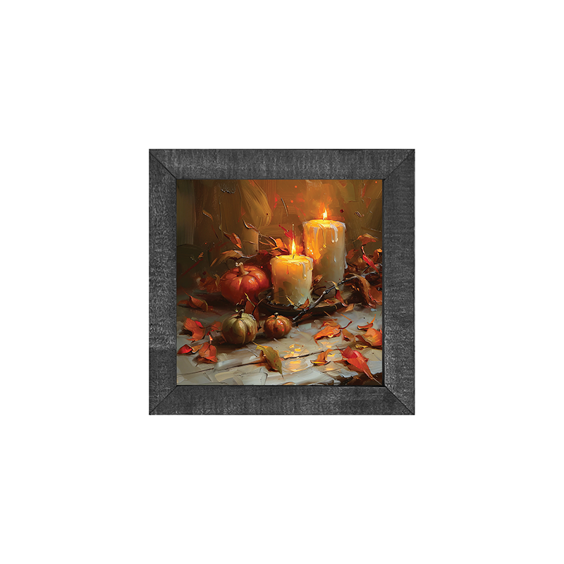 Candles and Pumpkins