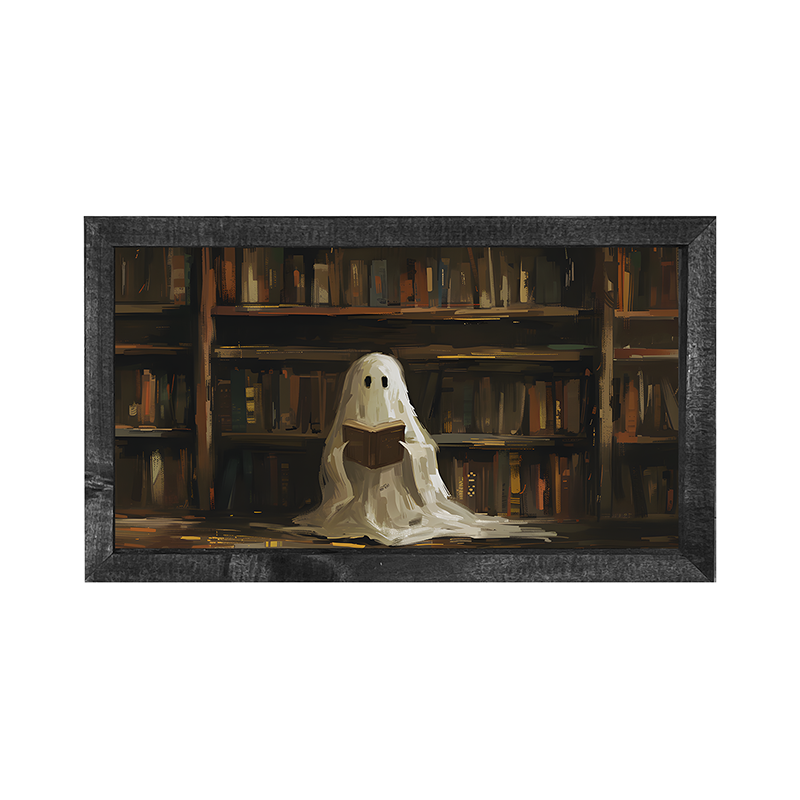 Library Ghost - Horizontal Frame