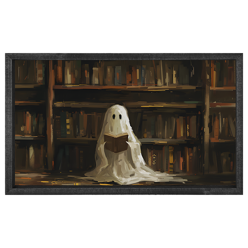 Library Ghost - Horizontal Frame