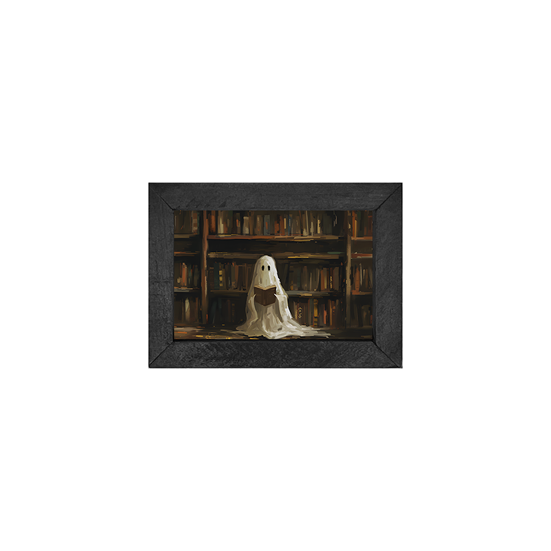 Library Ghost - Horizontal Frame