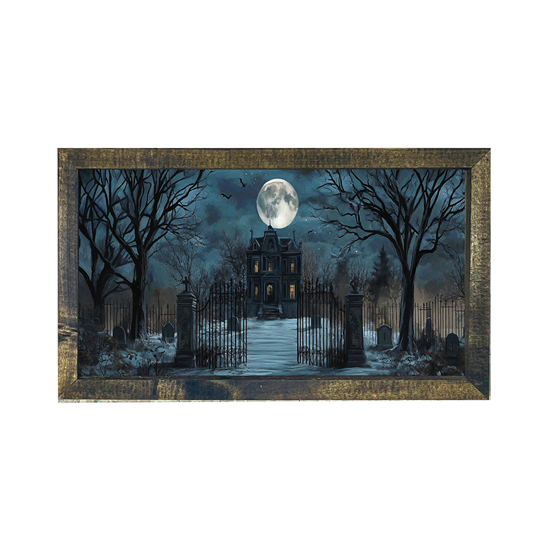Spooky Manor - Horizontal Frame
