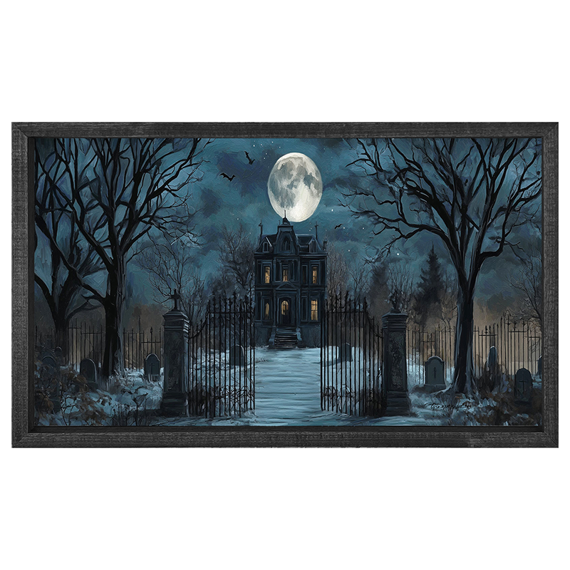 Spooky Manor - Horizontal Frame