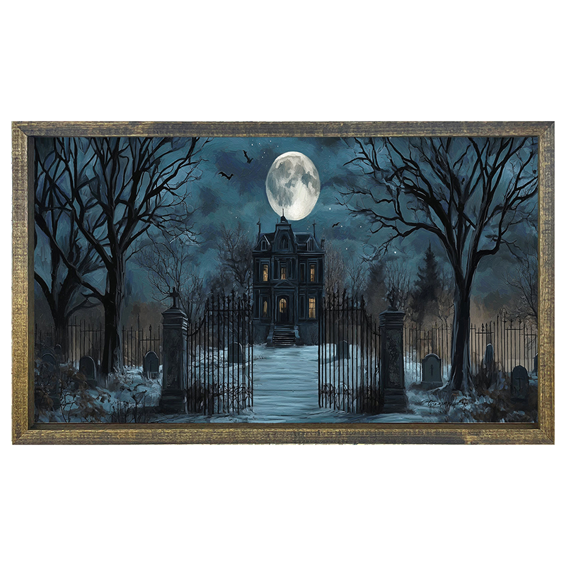 Spooky Manor - Horizontal Frame