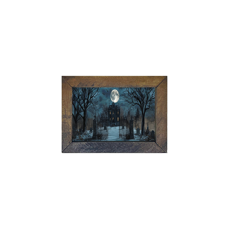 Spooky Manor - Horizontal Frame
