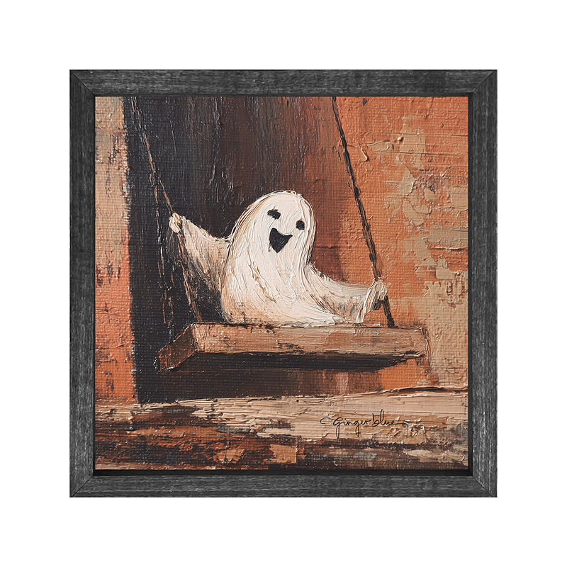 Ghost Enjoying a Swing