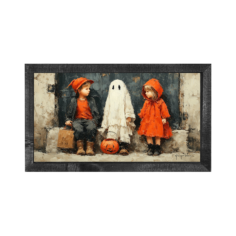 Trick or Treaters - Horizontal Frame