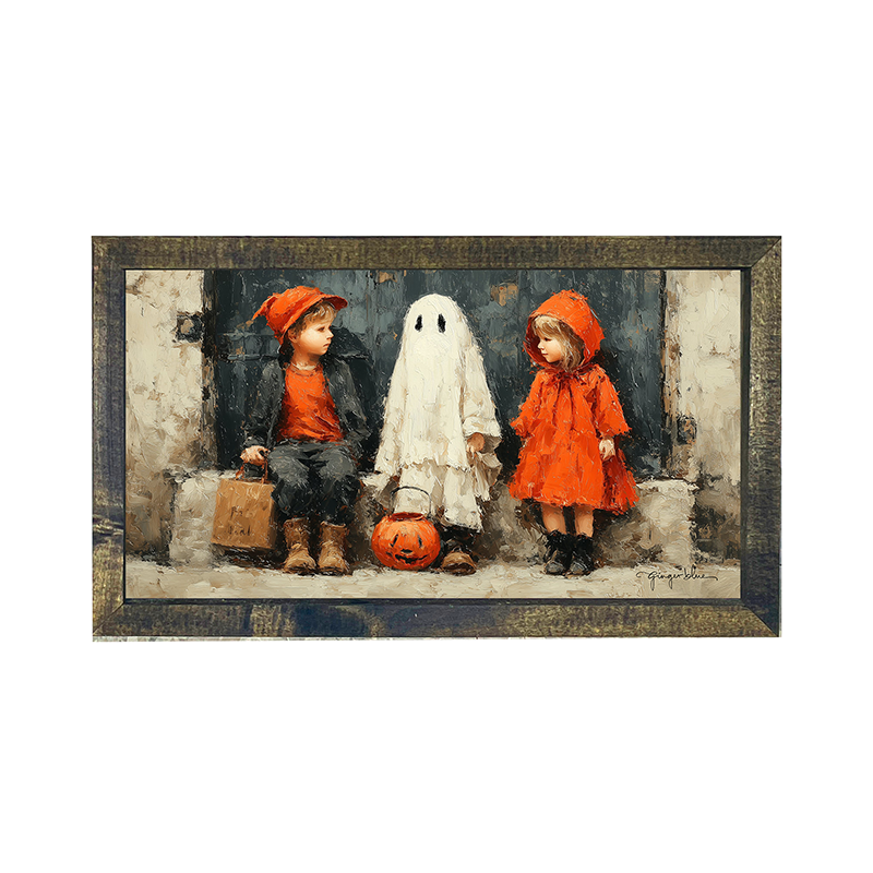 Trick or Treaters - Horizontal Frame