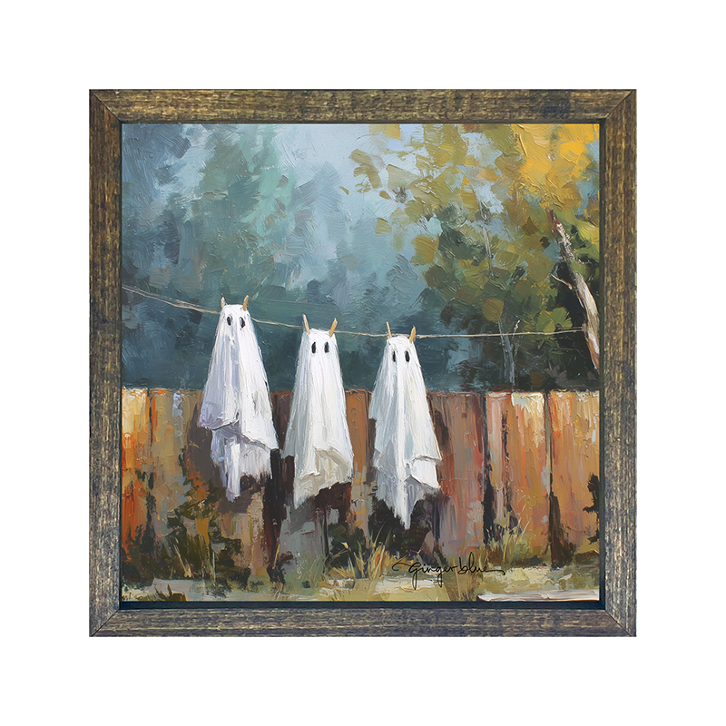 Ghost Costumes Drying
