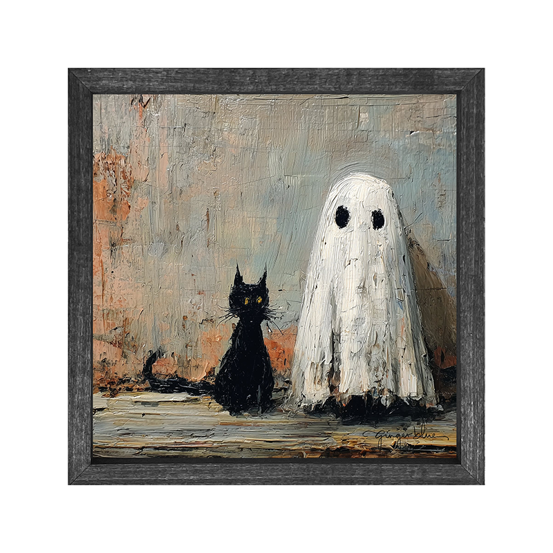 Black Cat and Ghost
