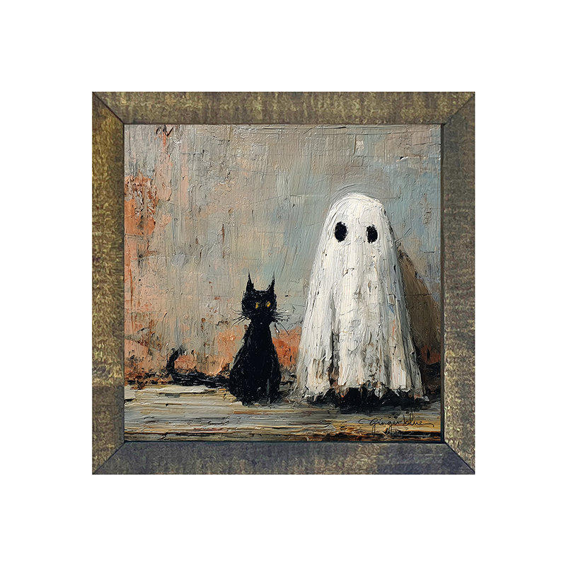 Black Cat and Ghost
