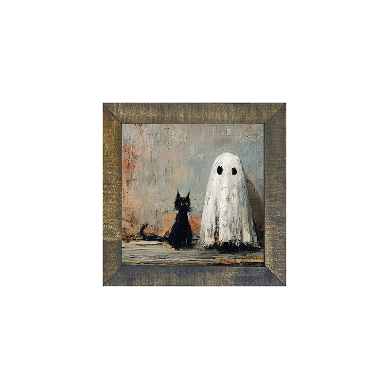 Black Cat and Ghost