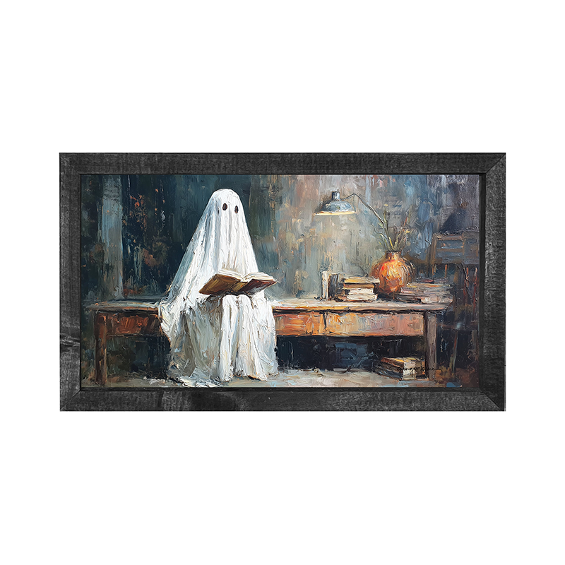 Reading Ghost - Horizontal Frame