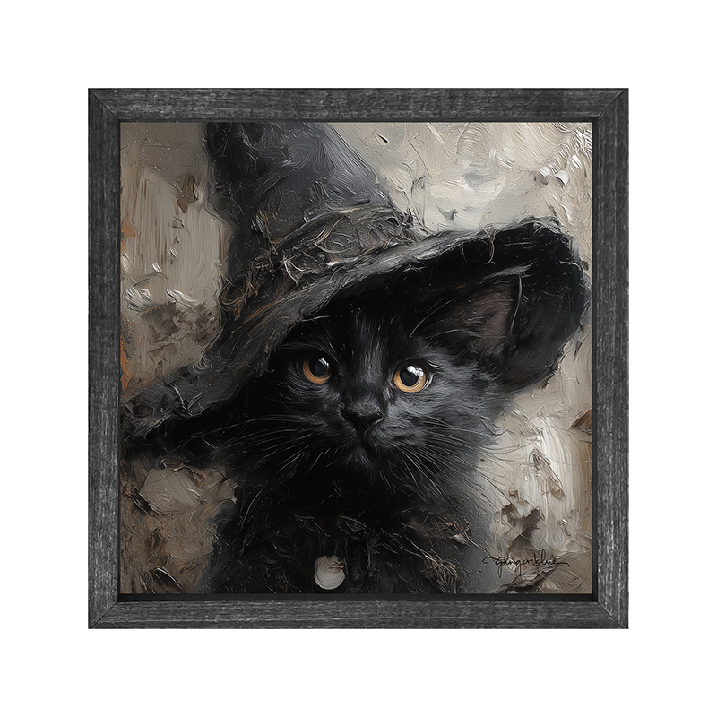 Witch Hat Black Cat