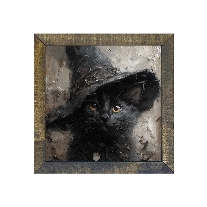 Witch Hat Black Cat