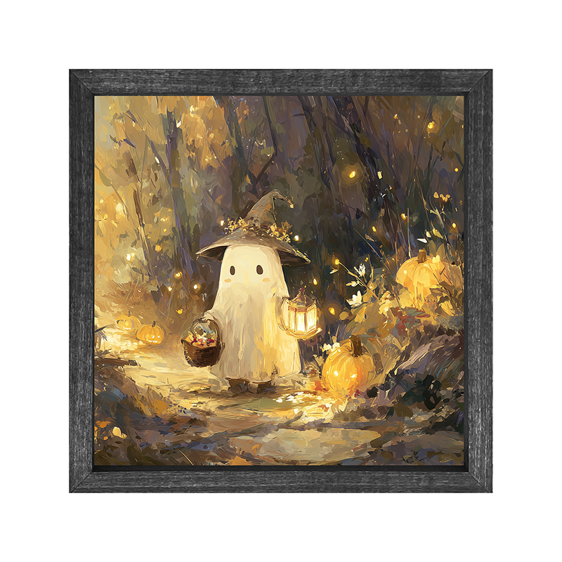 Halloween Friends - Ghost on Path