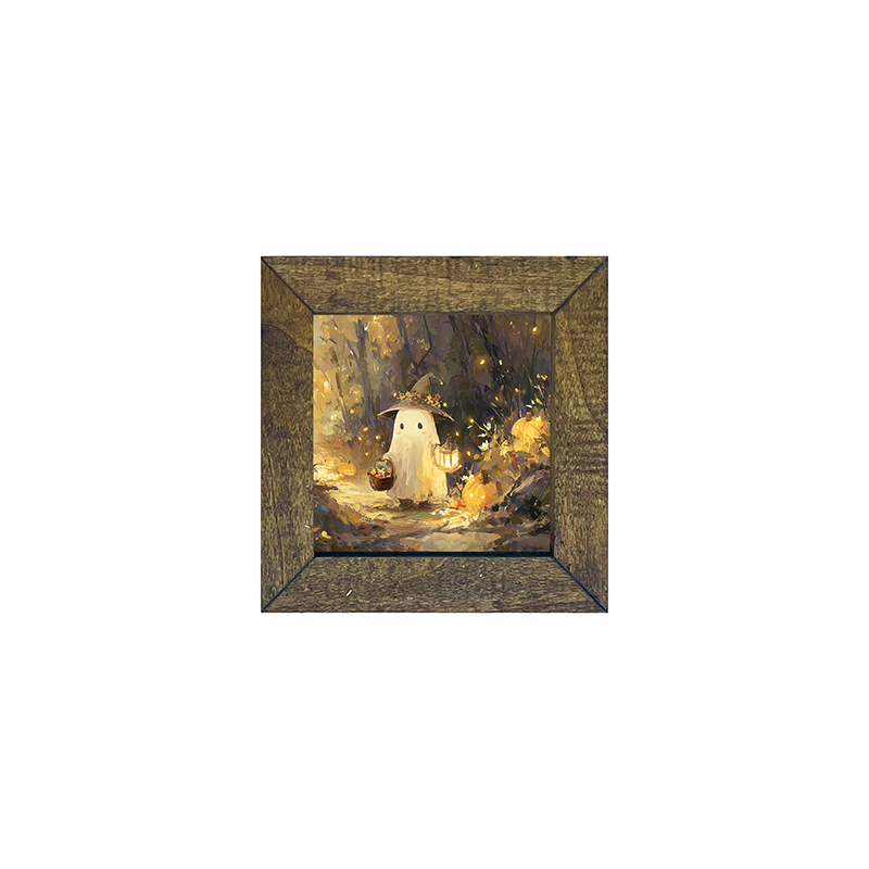 Halloween Friends - Ghost on Path