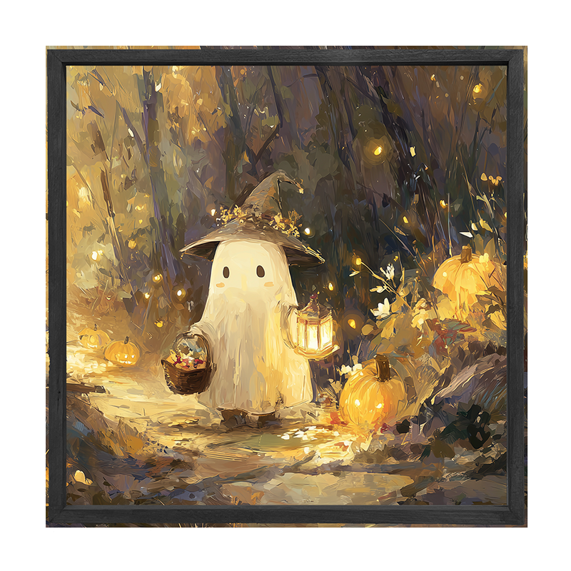 Halloween Friends - Ghost on Path