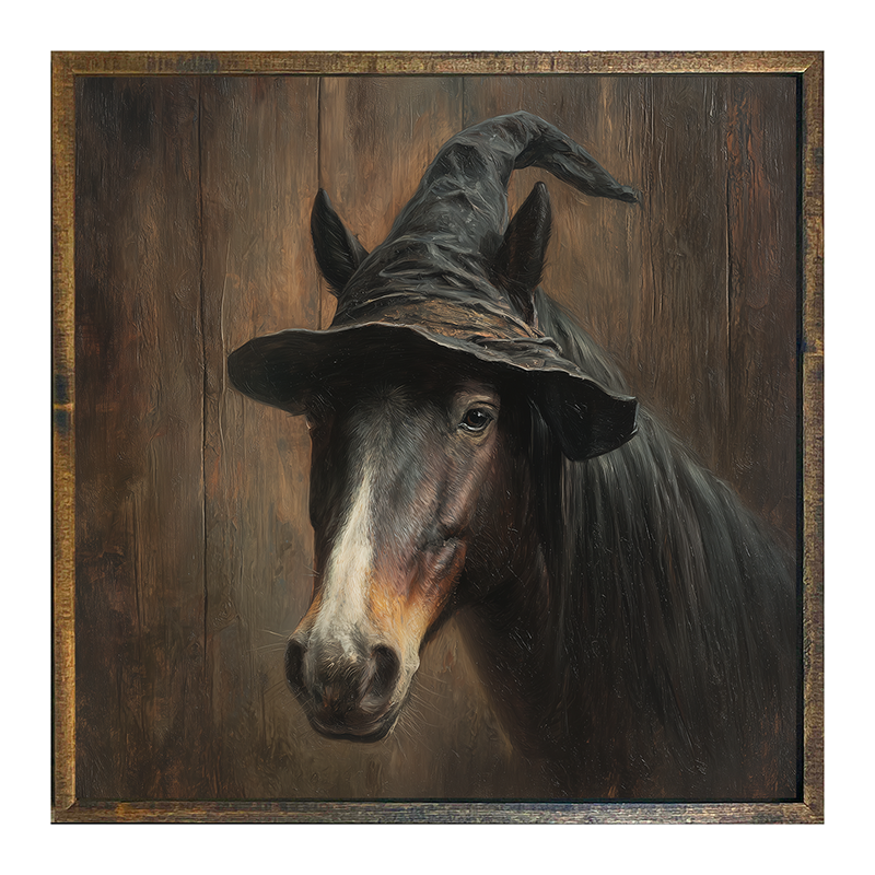Witch Hat Horse