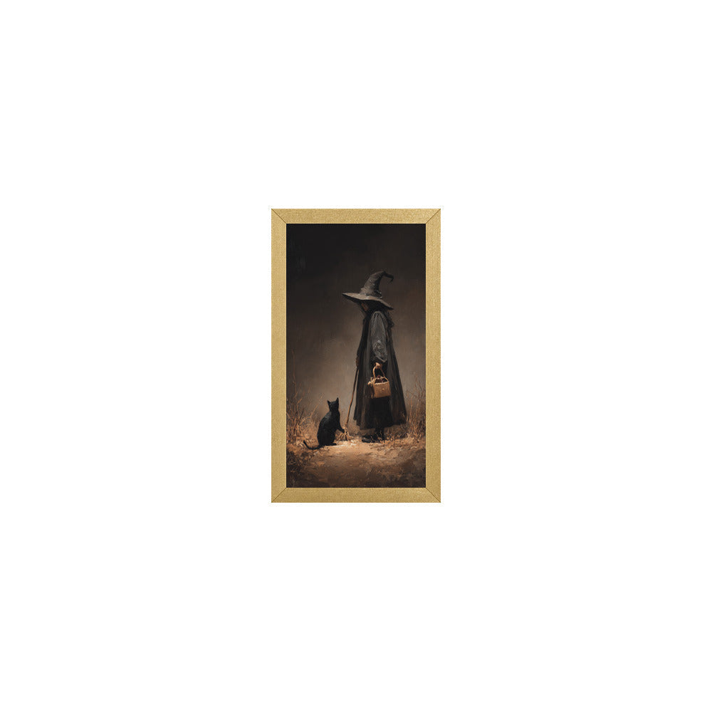 HW-651 in Metallic Gold Gallery Frame, HS
