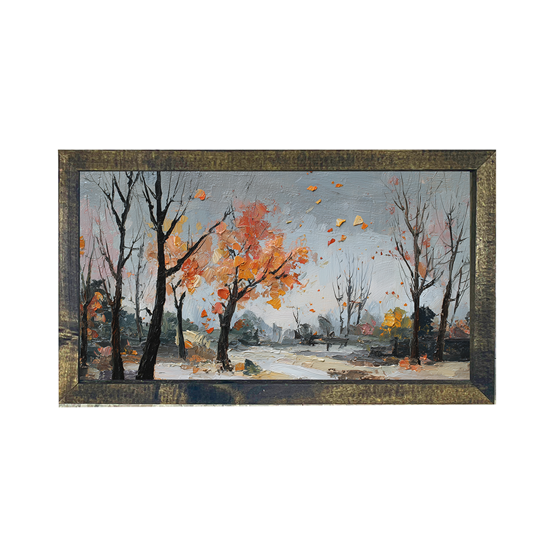 Late Autumn in the Park - Horizontal Frame