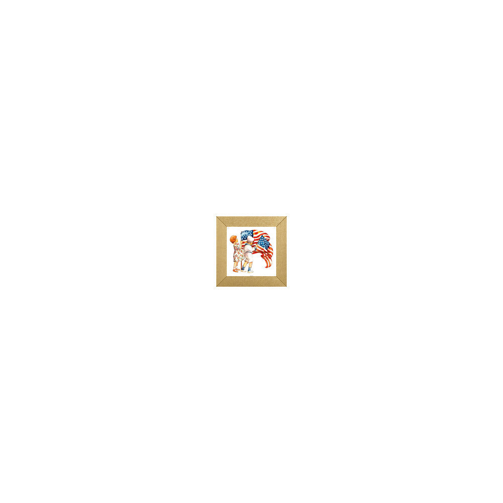 ID-028 in Metallic Gold Gallery Frame, M