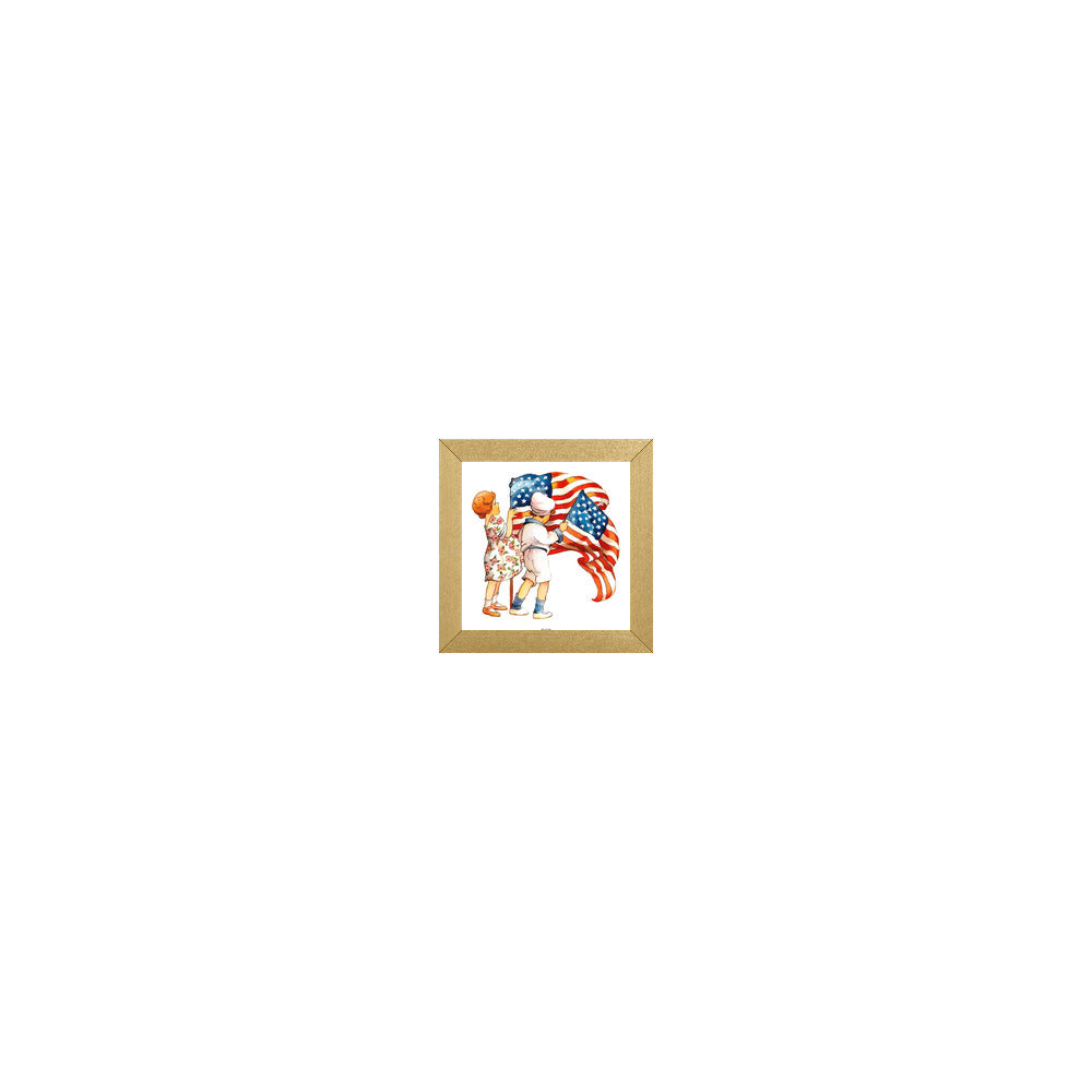 ID-028 in Metallic Gold Gallery Frame, S