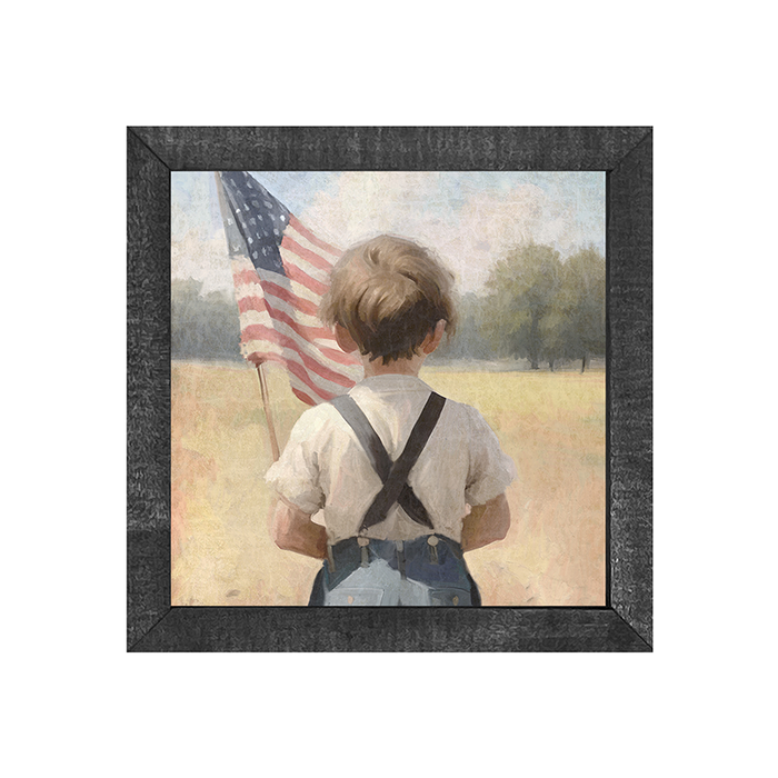 Boy with Flag