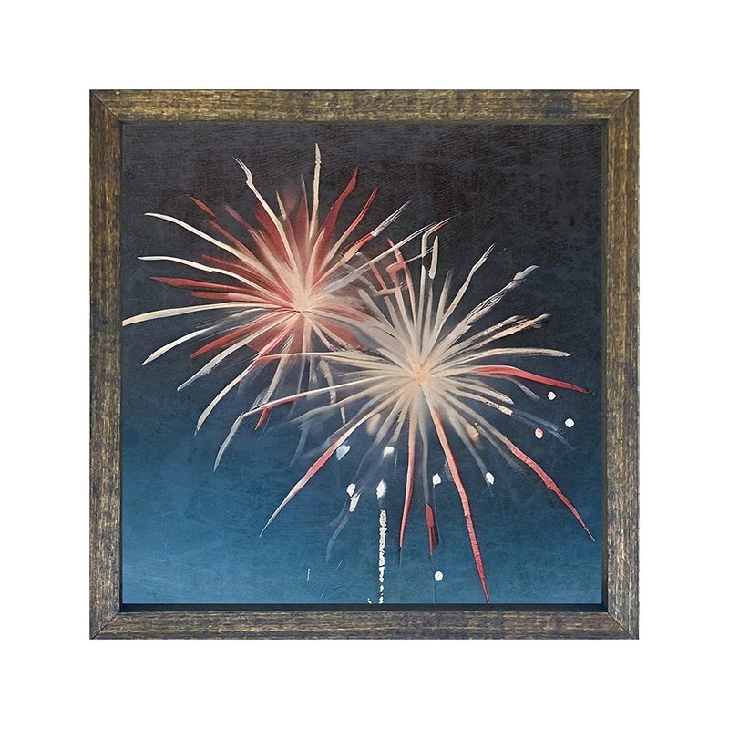 Bursting Fireworks