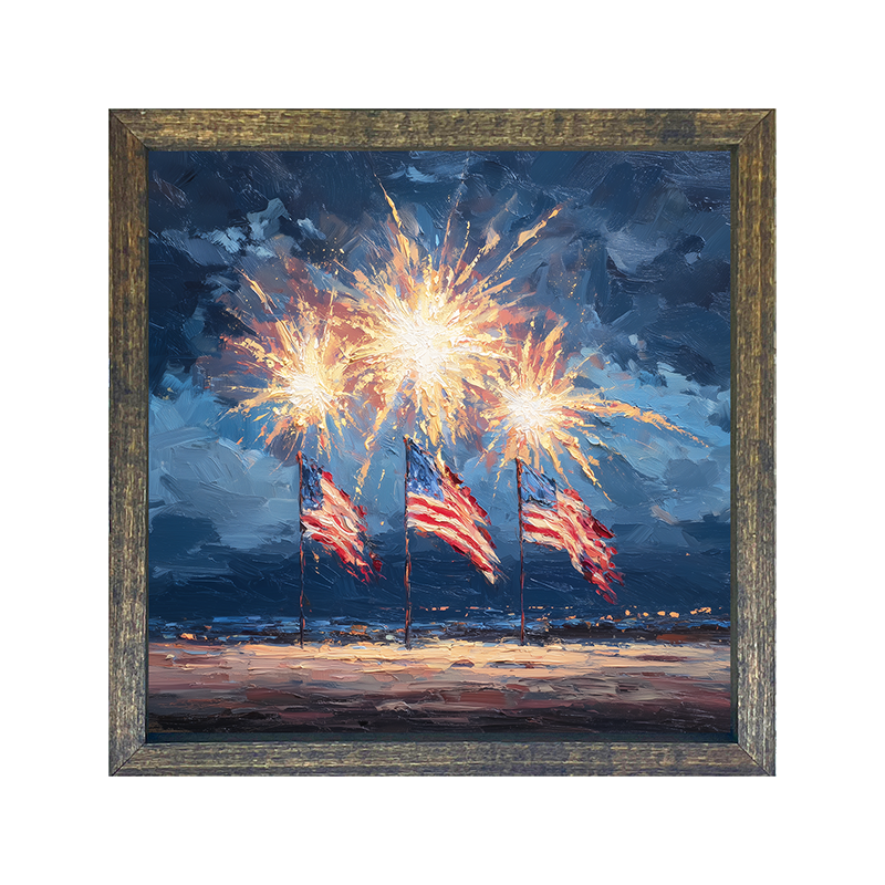 Beachside Fireworks