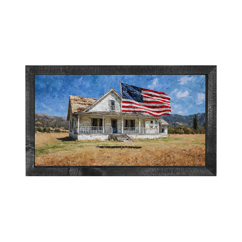 Fourth of July in the Country - Horizontal Frame