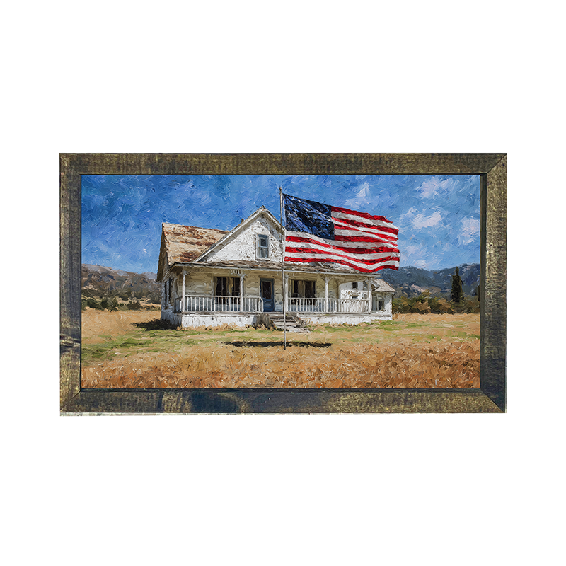 Fourth of July in the Country - Horizontal Frame