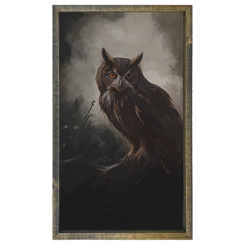 Night Owl - Vertical Frame