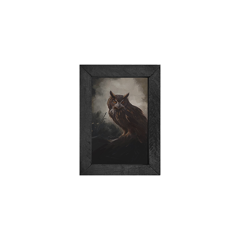 Night Owl - Vertical Frame