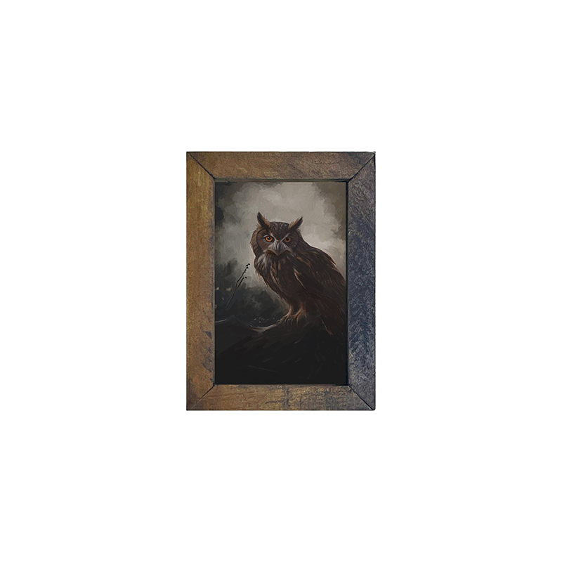 Night Owl - Vertical Frame