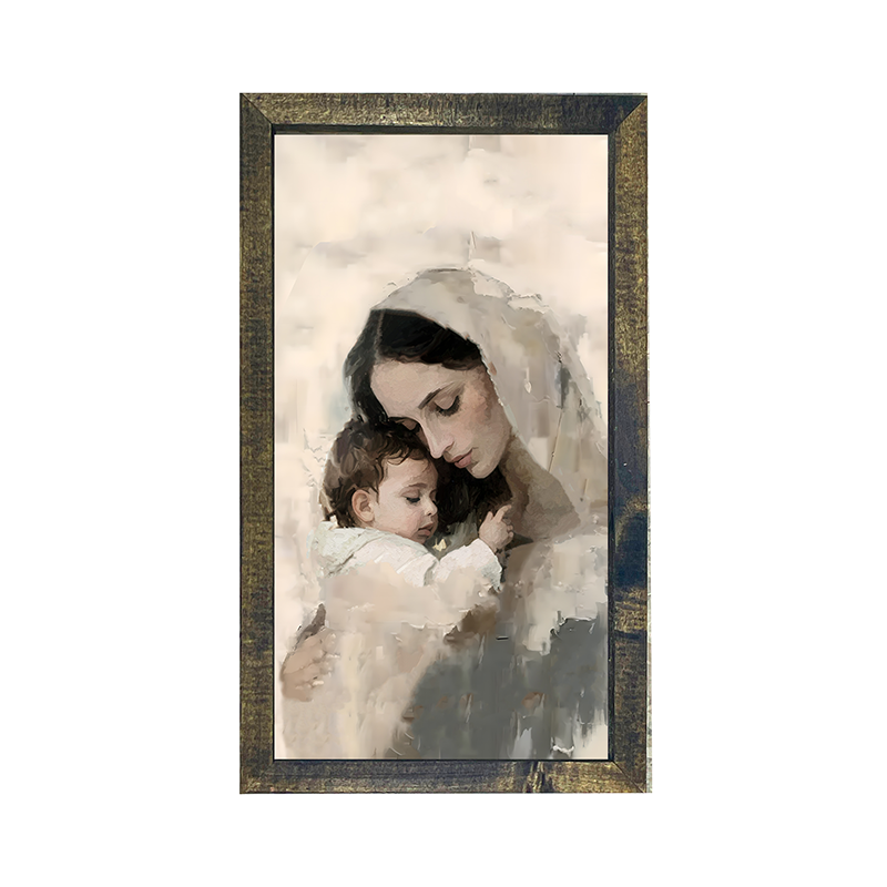 Mother Mary - Vertical Frame