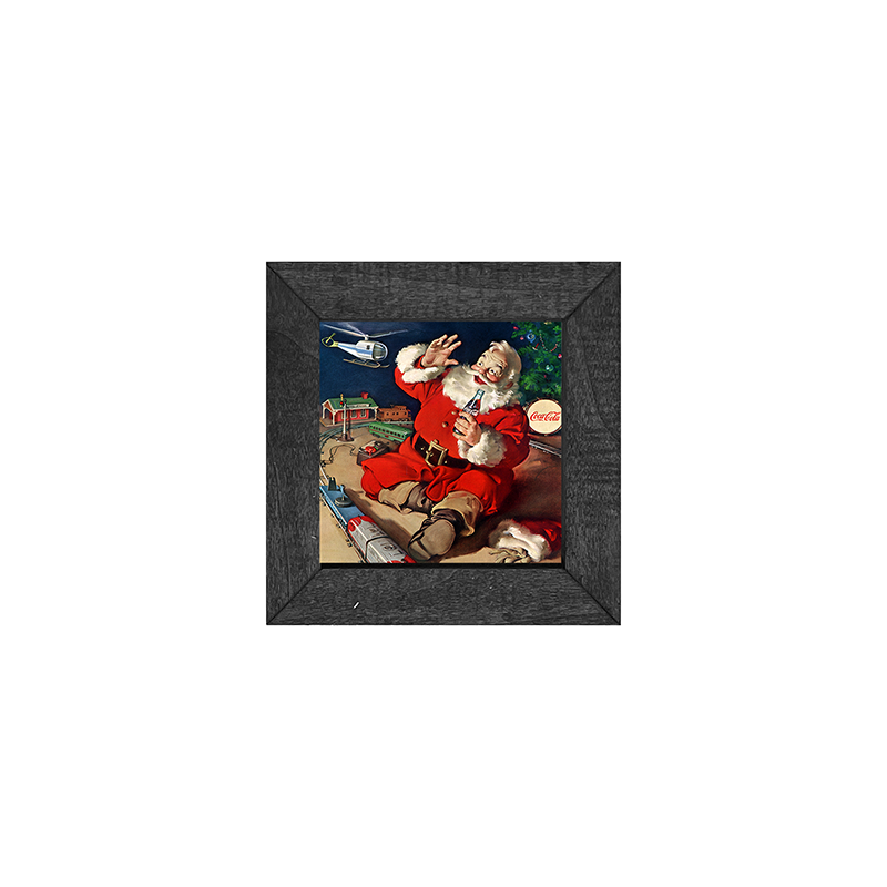 Santa with train