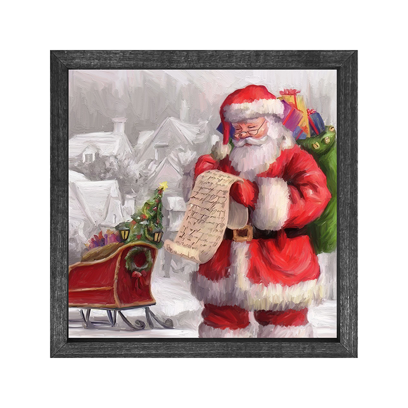 Santa with List