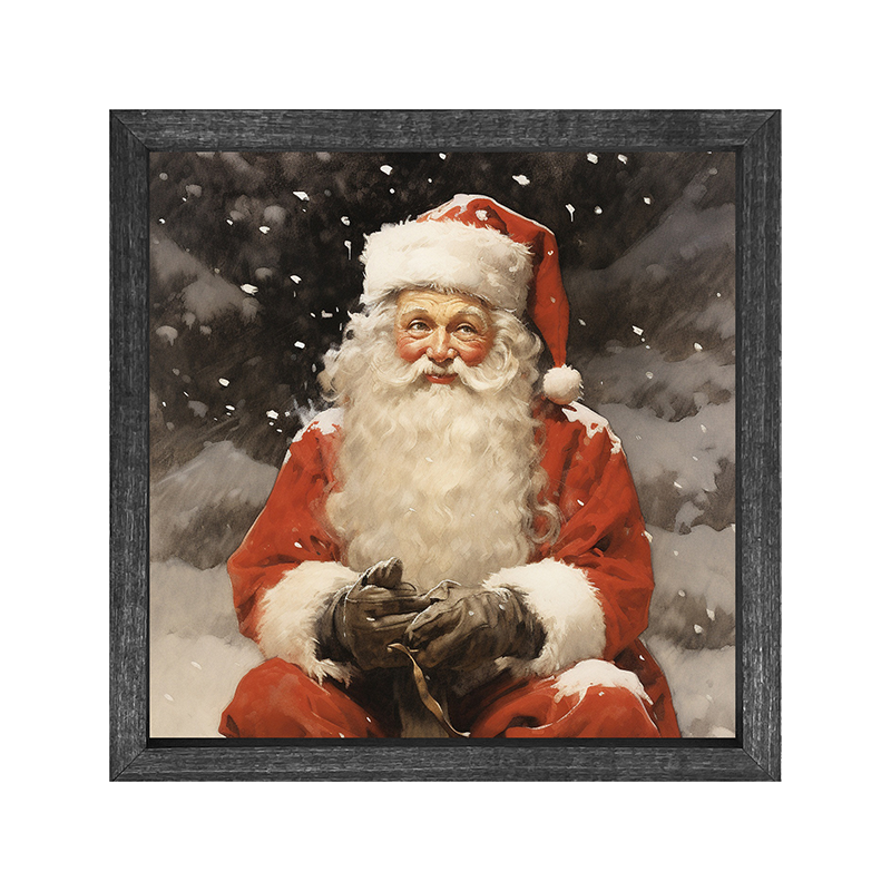 Santa distracted