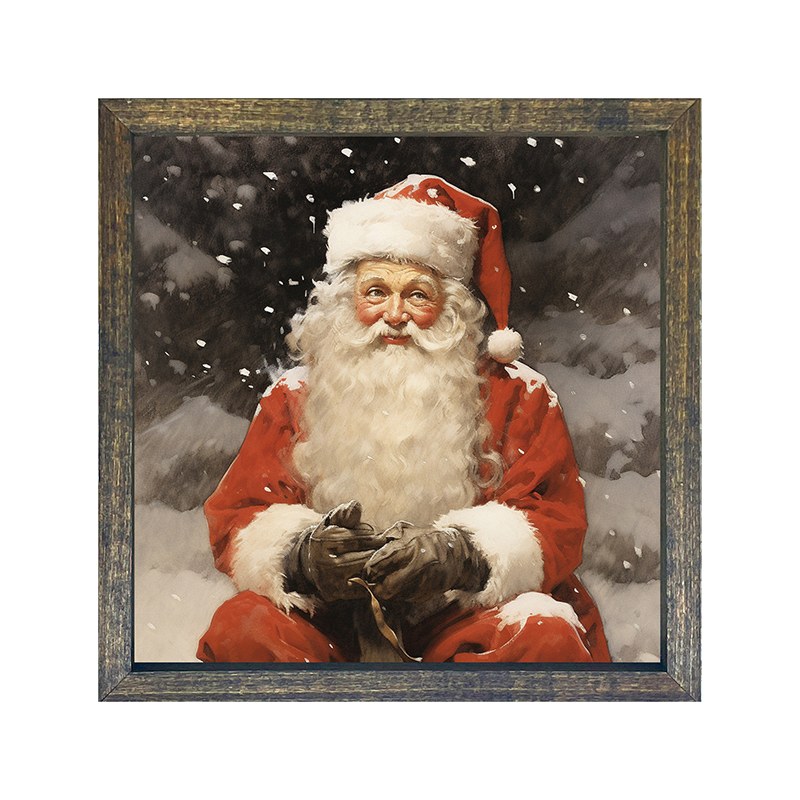 Santa distracted