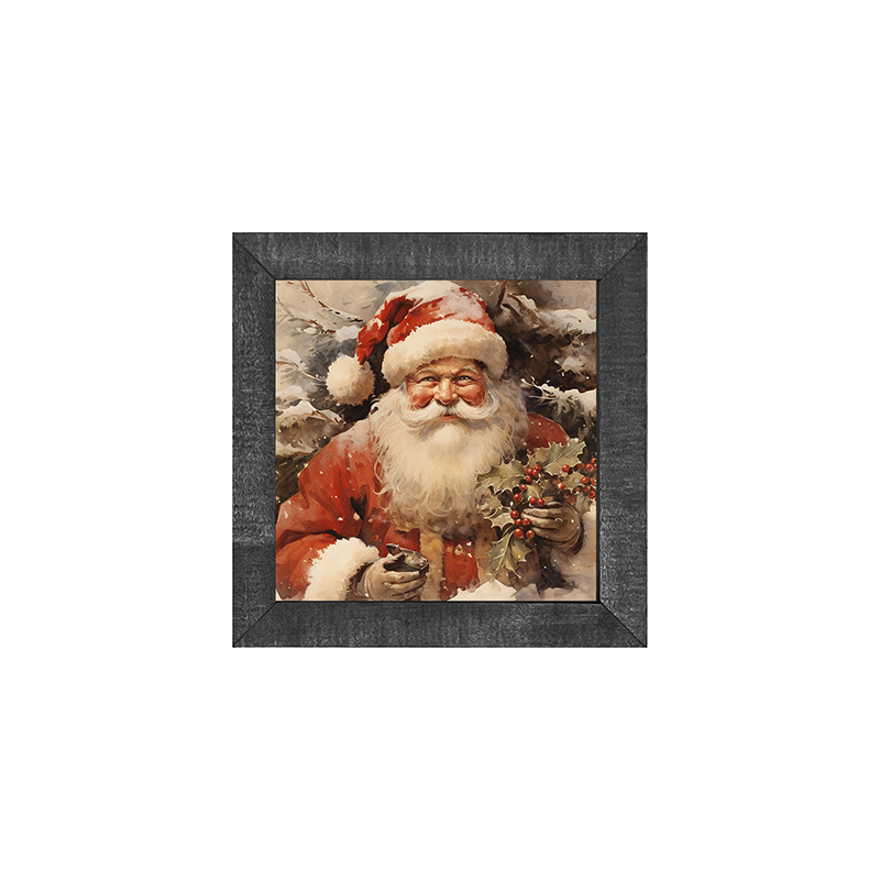 Santa smiling