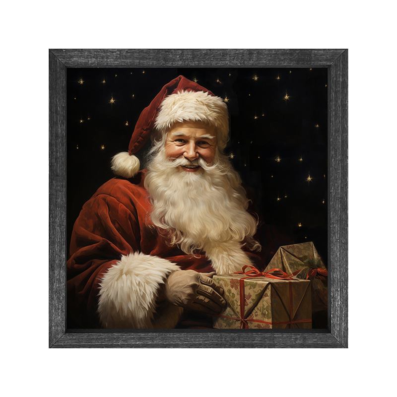 Starry night Santa