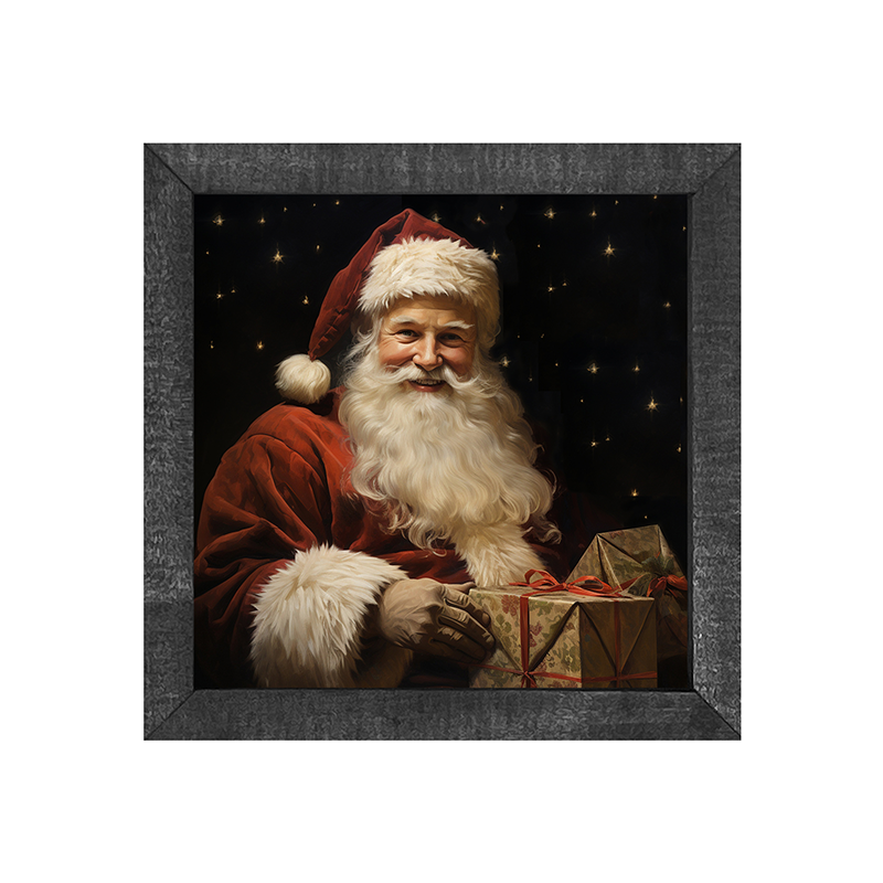 Starry night Santa